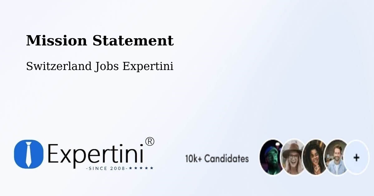 Corporate Mission – Bezirk Olten - Switzerland Jobs Expertini